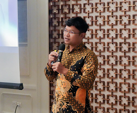 A group of people collaborating on a project