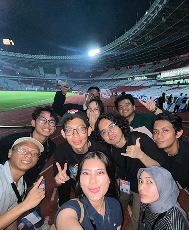 A diverse group of happy colleagues