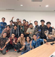 Developers working together on a coding task