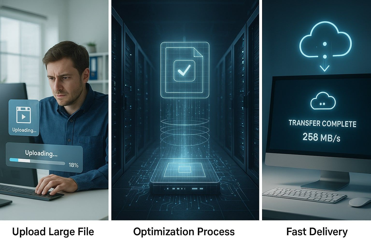 Large Files, Limited Connectivity: How Data Optimizer API Improves Transfer Speed