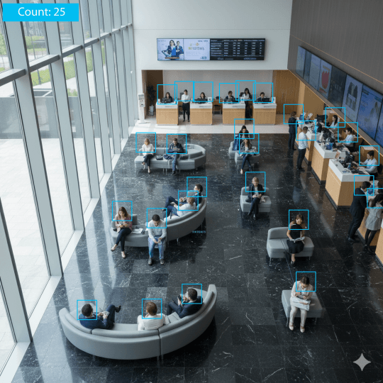 Safety and Management with AI-Powered Hall Crowd Monitoring